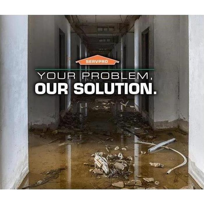 Your Problem, Our solution with water in hallway